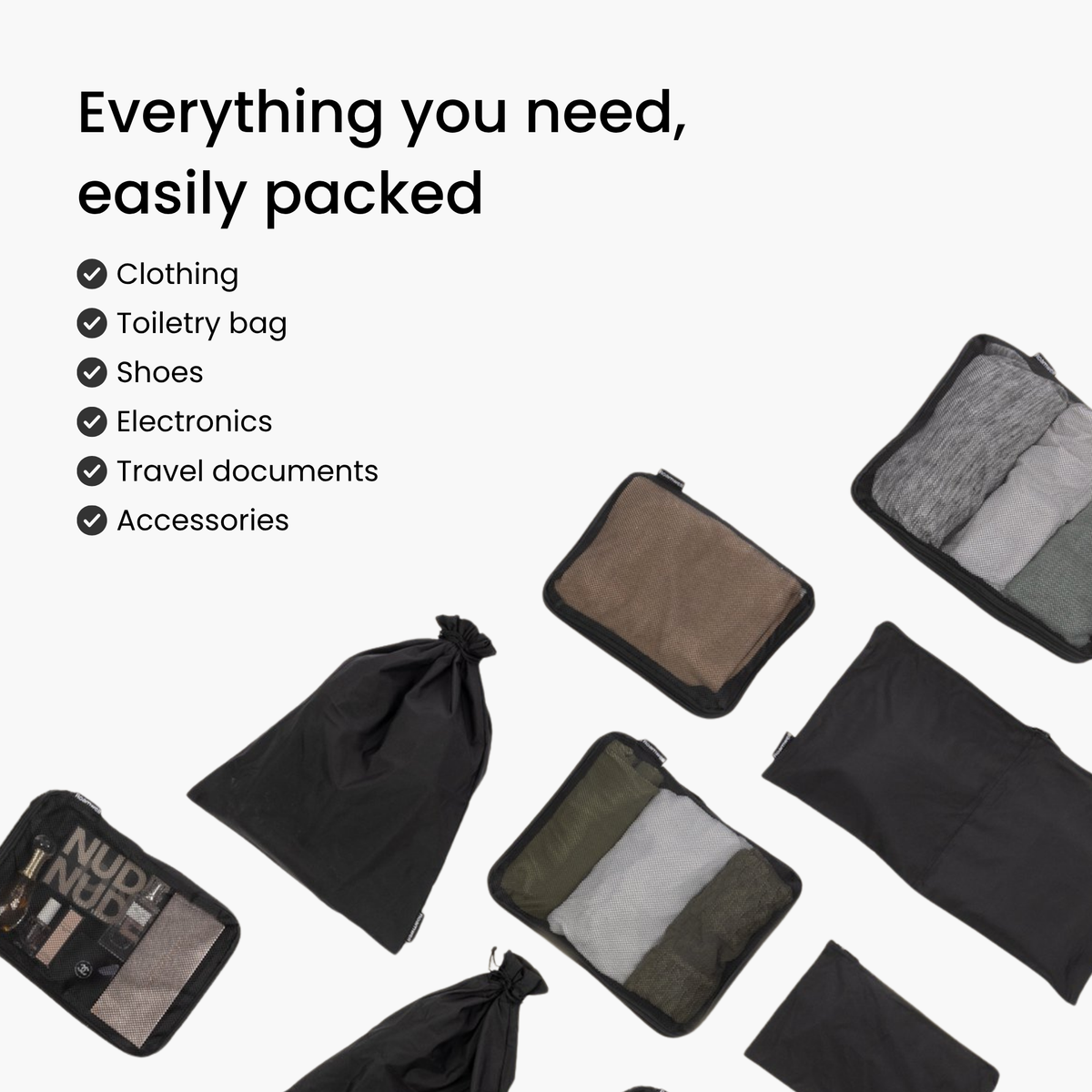 Compressie Packing Cubes